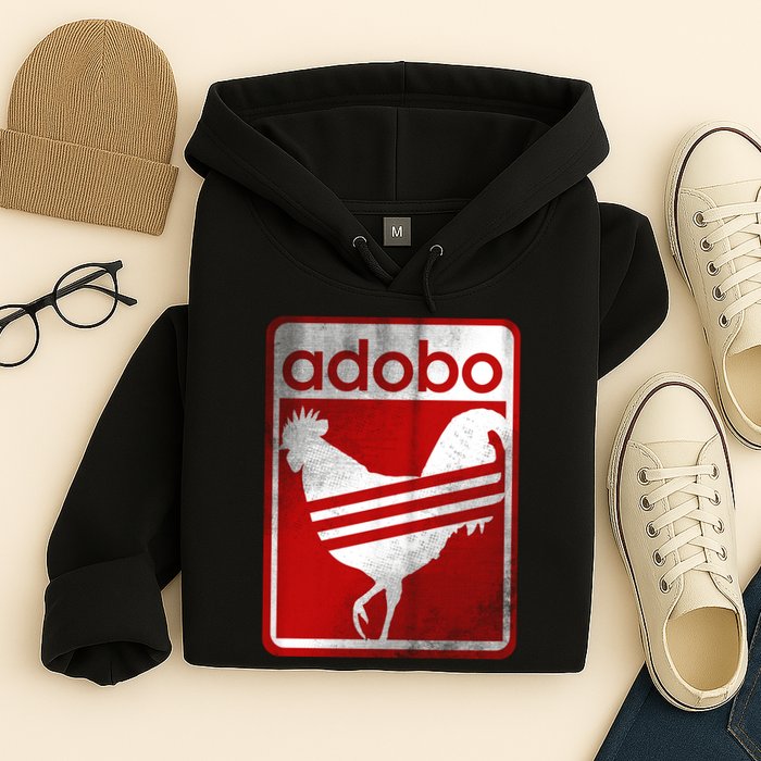Pinoy Distressed Chicken Adobo Filipino Vintage Hoodie
