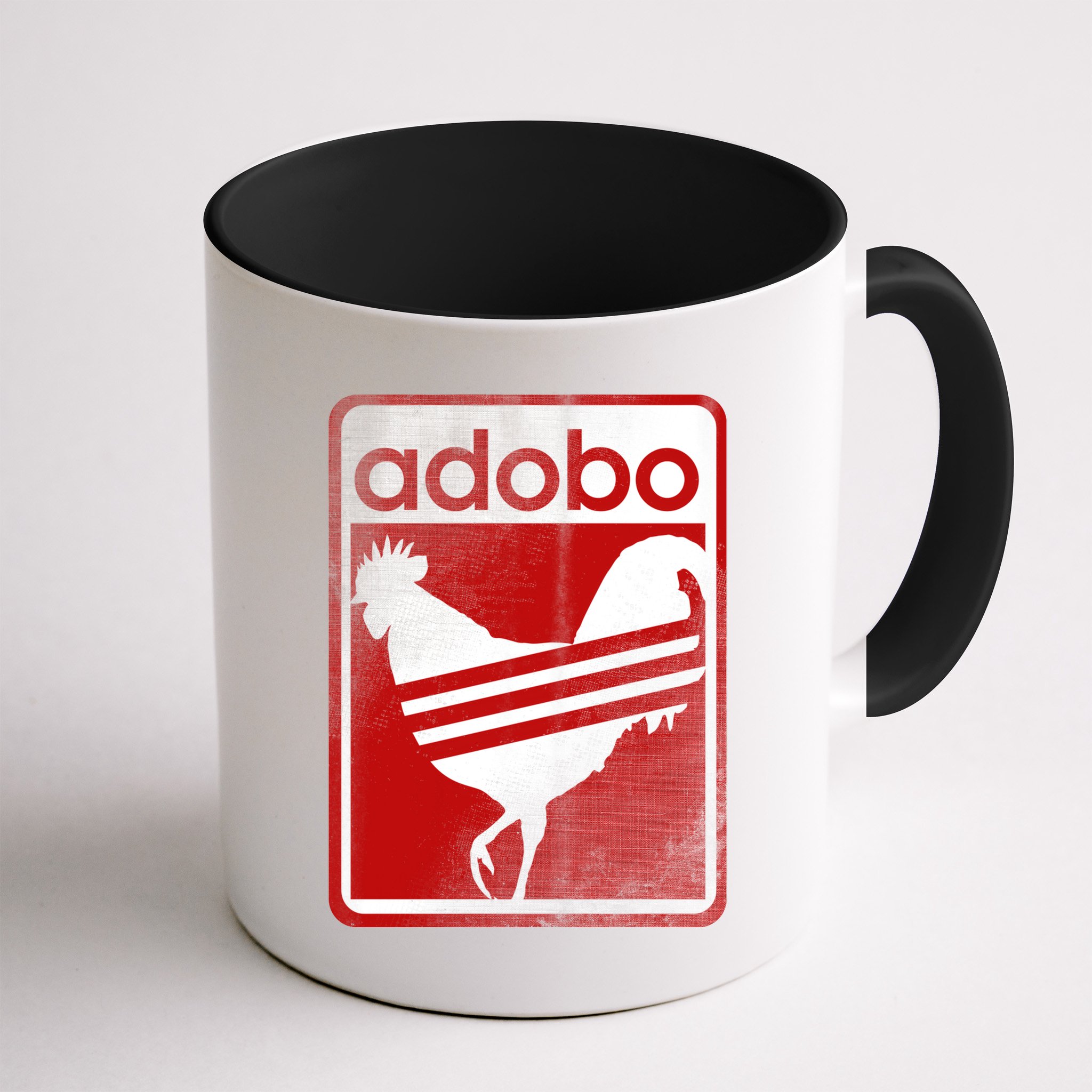 Pinoy Distressed Chicken Adobo Filipino Vintage Mug