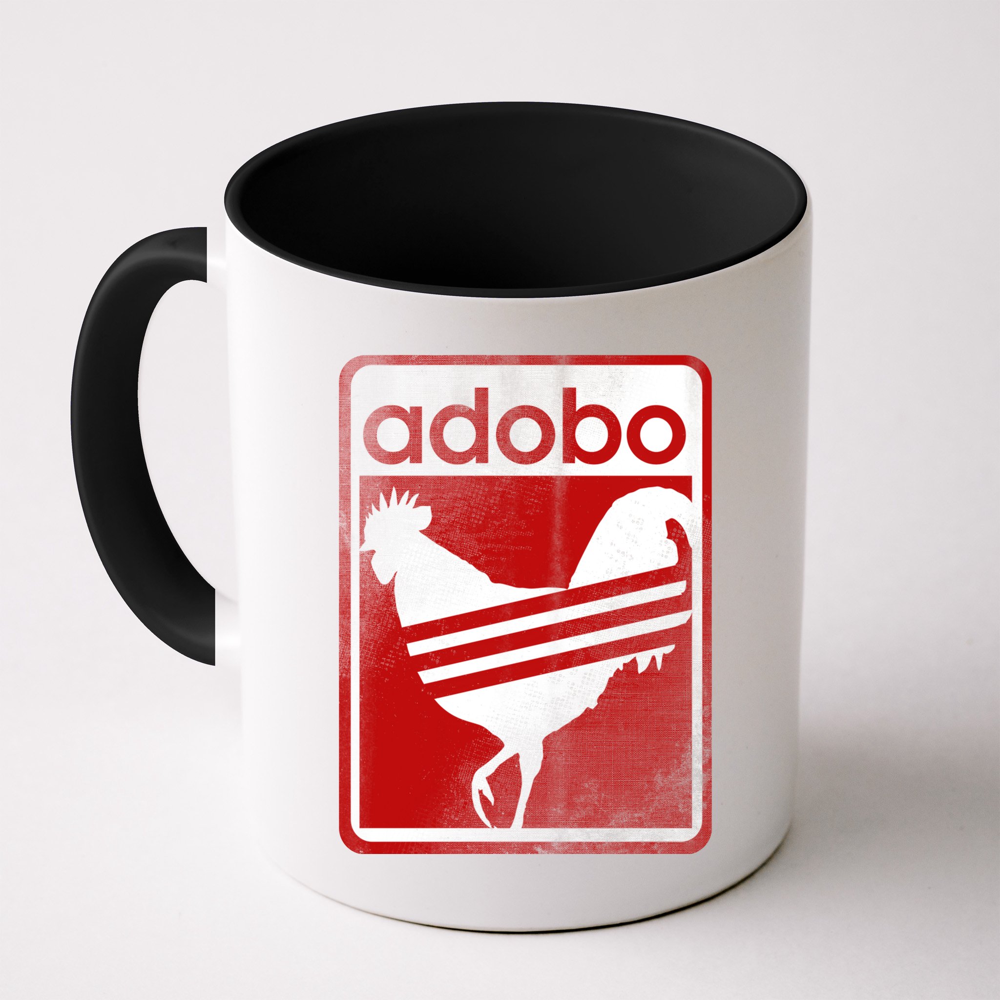 Pinoy Distressed Chicken Adobo Filipino Vintage Mug