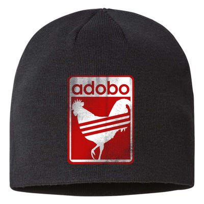 Pinoy Distressed Chicken Adobo Filipino Vintage Sustainable Beanie