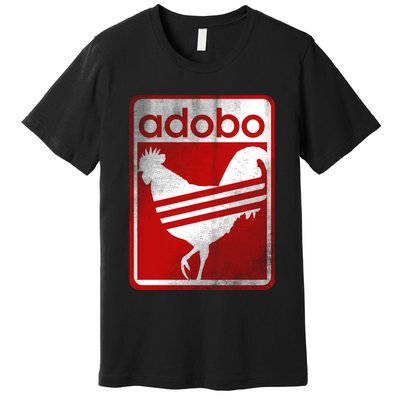 Pinoy Distressed Chicken Adobo Filipino Vintage Premium T-Shirt