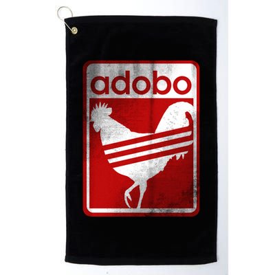 Pinoy Distressed Chicken Adobo Filipino Vintage Golf Towel