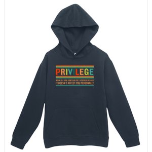 Privilege Definition Civil Rights Hu Rights Equality Great Gift Urban Pullover Hoodie