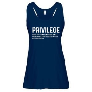 Privilege Definition Civil Rights Equality Ladies Essential Flowy Tank