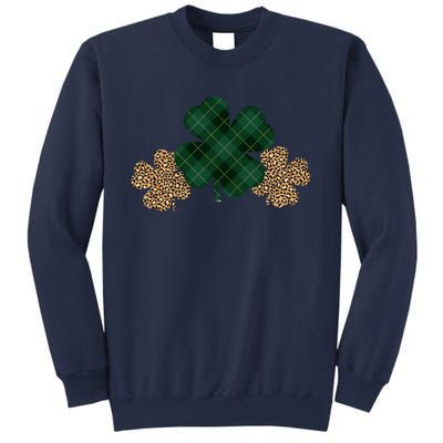 Patrick's Day Clover Blessed And Lucky Sweatshirt