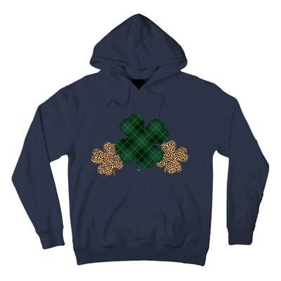 Patrick's Day Clover Blessed And Lucky Tall Hoodie