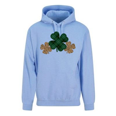 Patrick's Day Clover Blessed And Lucky Unisex Surf Hoodie