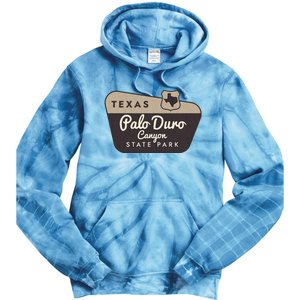 Palo Duro Canyon State Park Texas Tx Welcome Sign Vacation Tie Dye Hoodie