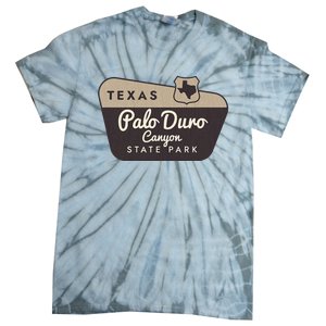 Palo Duro Canyon State Park Texas Tx Welcome Sign Vacation Tie-Dye T-Shirt