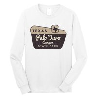 Palo Duro Canyon State Park Texas Tx Welcome Sign Vacation Long Sleeve Shirt