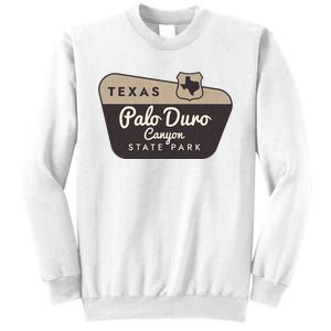 Palo Duro Canyon State Park Texas Tx Welcome Sign Vacation Sweatshirt