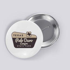 Palo Duro Canyon State Park Texas Tx Welcome Sign Vacation Button