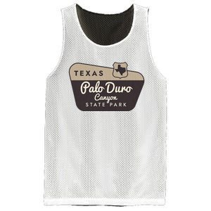 Palo Duro Canyon State Park Texas Tx Welcome Sign Vacation Mesh Reversible Basketball Jersey Tank