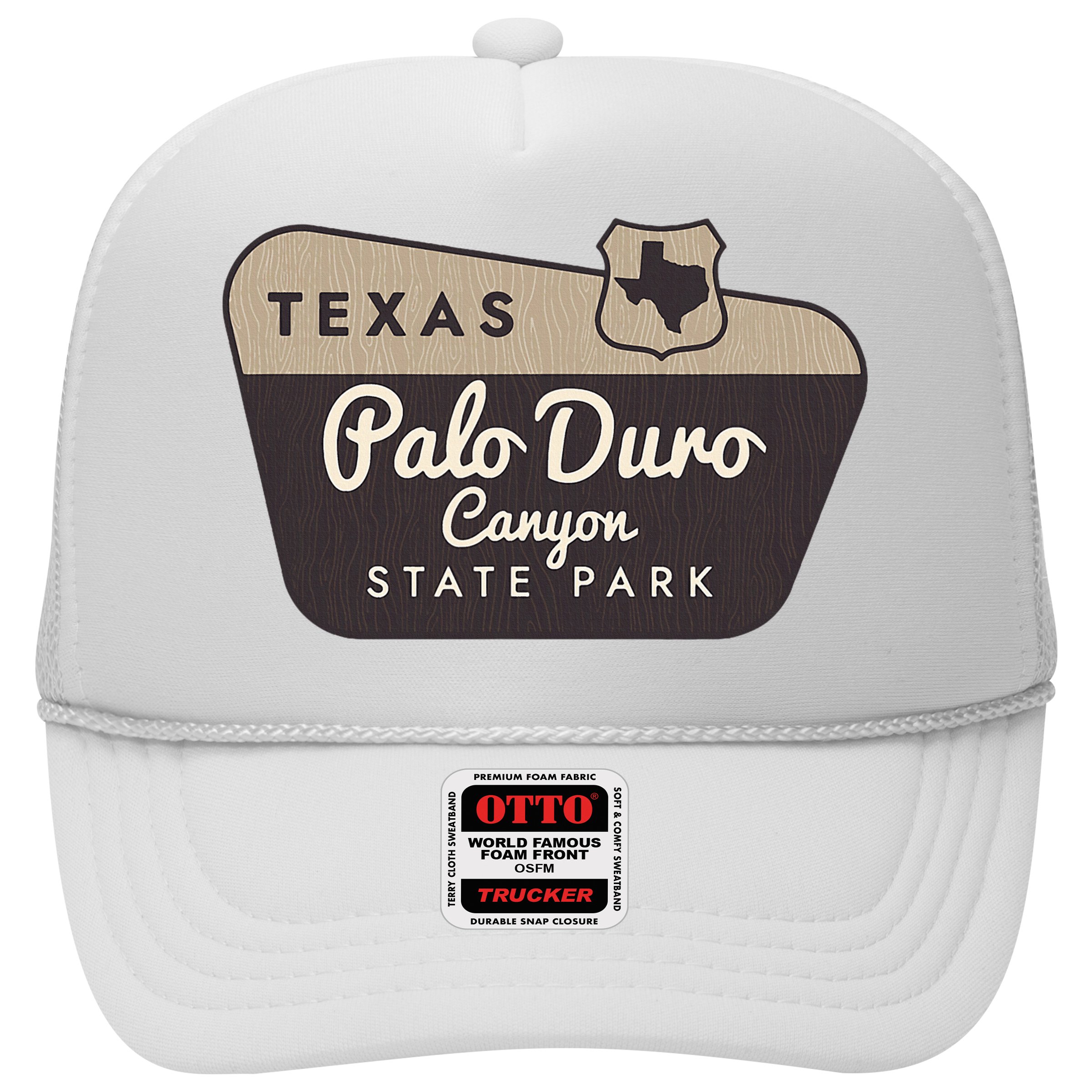 Palo Duro Canyon State Park Texas Tx Welcome Sign Vacation Hat