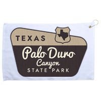 Palo Duro Canyon State Park Texas Tx Welcome Sign Vacation Grommeted Golf Towel