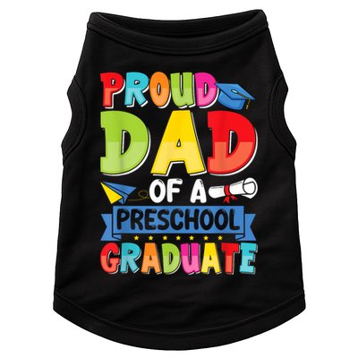 Proud Dad Class Of 2025 Preschool Pre-K Graduate Graduation Doggie Tank