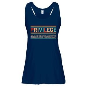 Privilege Definition Civil Rights Equality Racists Activist Ladies Essential Flowy Tank