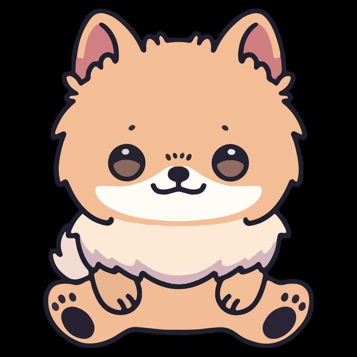 Pomeranian Dog Cute Owner Puppy Cooling Performance Crew T-Shirt