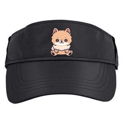 Pomeranian Dog Cute Owner Puppy Adult Drive Performance Visor