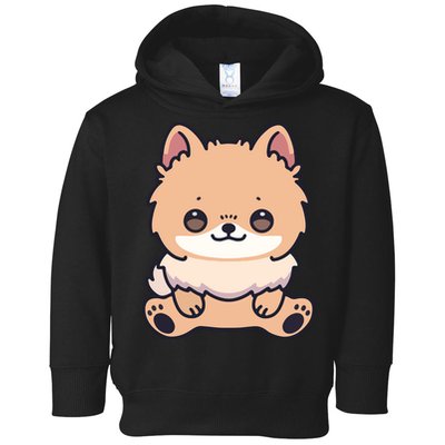 Pomeranian Dog Cute Owner Puppy Toddler Hoodie