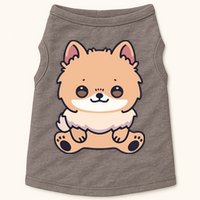 Pomeranian Dog Cute Owner Puppy Doggie Tank