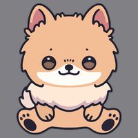 Pomeranian Dog Cute Owner Puppy Doggie Tank
