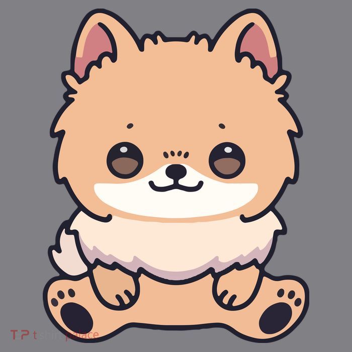 Pomeranian Dog Cute Owner Puppy T-Shirt