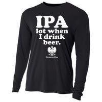 Polish Drinking Dyngus Day IPA A Lot When I Drink Cooling Performance Long Sleeve Crew