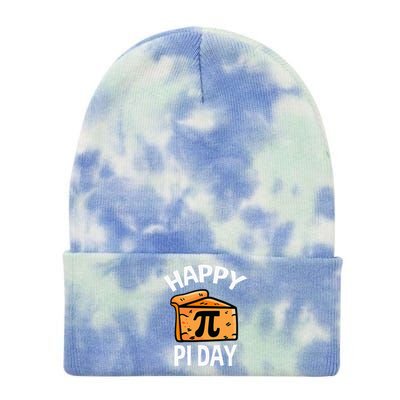 Pi Day Digits of Pi Rainbow 3.14 Math Teacher Tie Dye 12in Knit Beanie