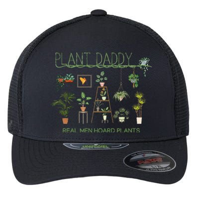 Plant Daddy Dad Gardening Flexfit Unipanel Trucker Cap