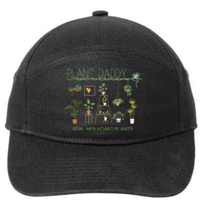 Plant Daddy Dad Gardening 7-Panel Snapback Hat