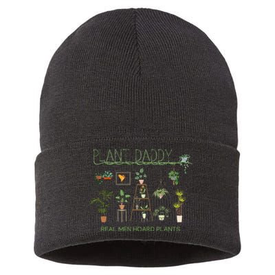 Plant Daddy Dad Gardening Sustainable Knit Beanie