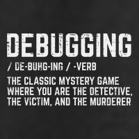 Programmer Debugging Definition Funny It Developer Adult Drive Performance Visor