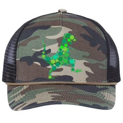 Polka Dot Day T Rex Dinosaur Lover International Dot Day Retro Rope Trucker Hat Cap