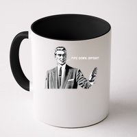 Pipe Down Dipshit Funny Correction Guy Meme 2025 Mug