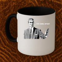 Pipe Down Dipshit Funny Correction Guy Meme 2025 Mug