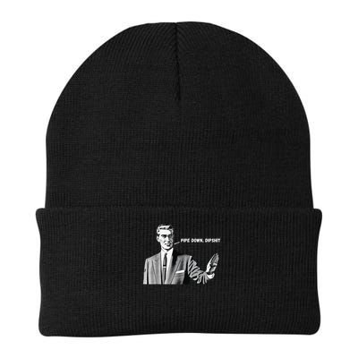 Pipe Down Dipshit Funny Correction Guy Meme 2025 Beanie