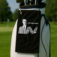 Pipe Down Dipshit Funny Correction Guy Meme 2025 Golf Towel
