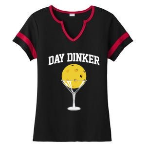 Pickleball Day Dinker Ladies Halftime Notch Neck Tee