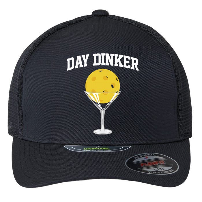 Pickleball Day Dinker Flexfit Unipanel Trucker Cap