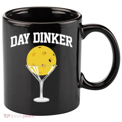 Pickleball Day Dinker 11oz C Handle Ceramic Mug