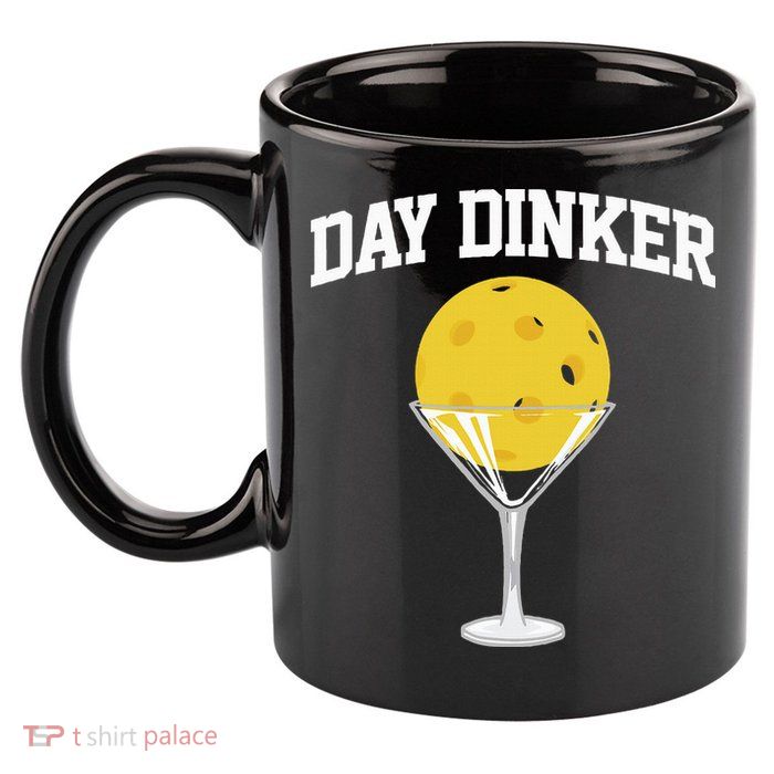 Pickleball Day Dinker 11oz C Handle Ceramic Mug