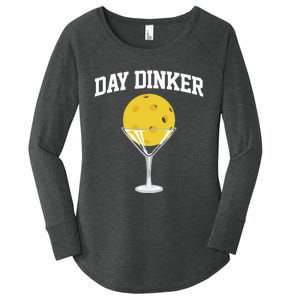 Pickleball Day Dinker Women's Perfect Tri Tunic Long Sleeve Shirt