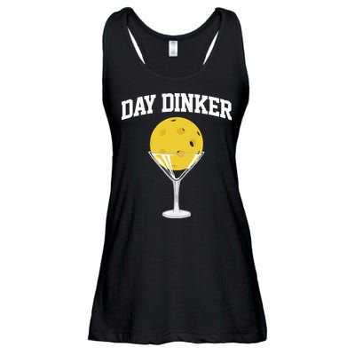 Pickleball Day Dinker Ladies Essential Flowy Tank