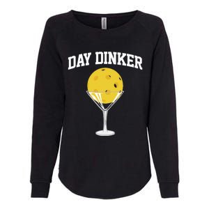 Pickleball Day Dinker Womens California Wash Sweatshirt