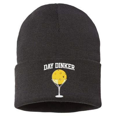 Pickleball Day Dinker Sustainable Knit Beanie