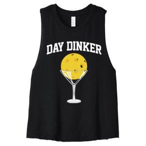 Pickleball Day Dinker Women's Racerback Cropped Tank