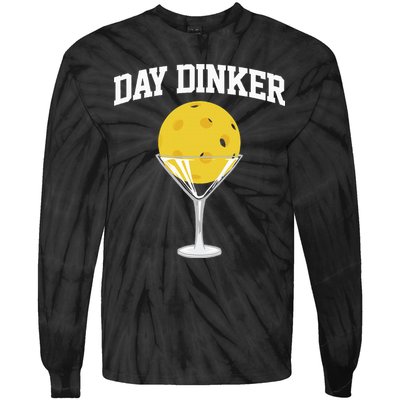 Pickleball Day Dinker Tie-Dye Long Sleeve Shirt