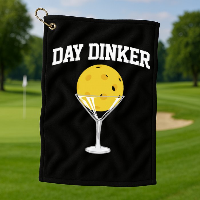 Pickleball Day Dinker Golf Towel