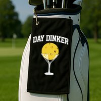 Pickleball Day Dinker Golf Towel